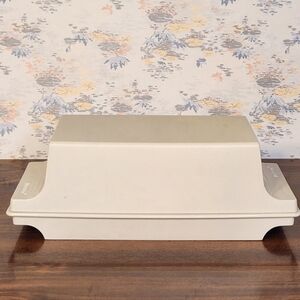 Vintage Tupperware Double Stick Butter Dish #1512-5 Almond Tupperware